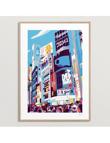 Shibuya Crossing en linge