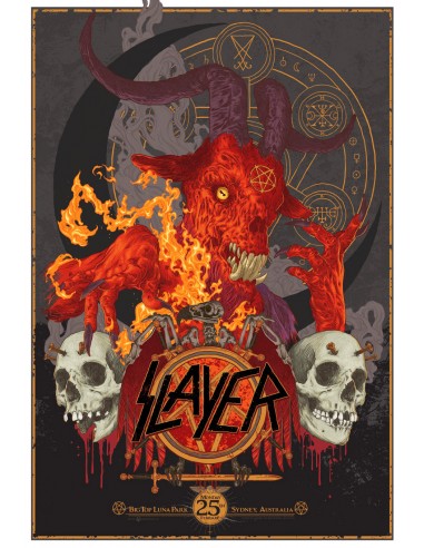 Slayer (Sydney, 2013) Les magasins à Paris et en Île-de-France