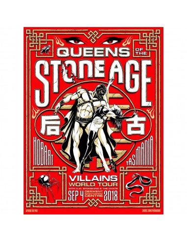 Queens Of The Stone Age (Hobart 2018) 2 - 3 jours ouvrés.