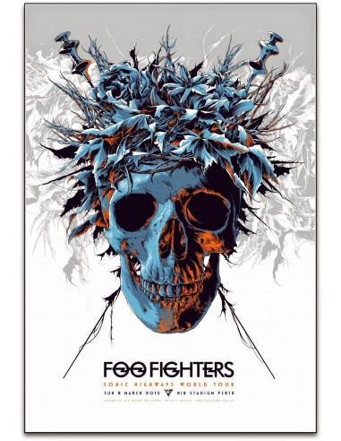 Foo Fighters (Perth 2015) s'inspire de l'anatomie humaine