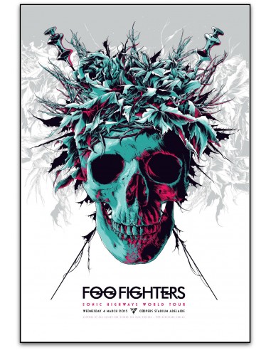 Foo Fighters (Adelaide 2015) livraison et retour toujours gratuits