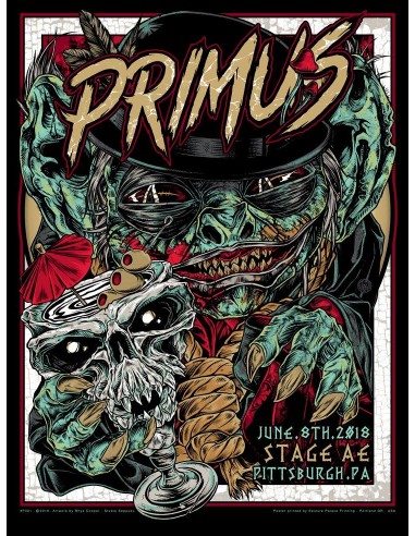 Primus (Pittsburgh 2018) pas cheres