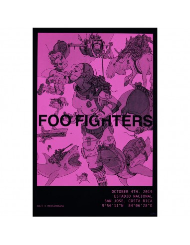 Foo Fighters (Costa Rica 2019) 50% de réduction en Octobre 2024