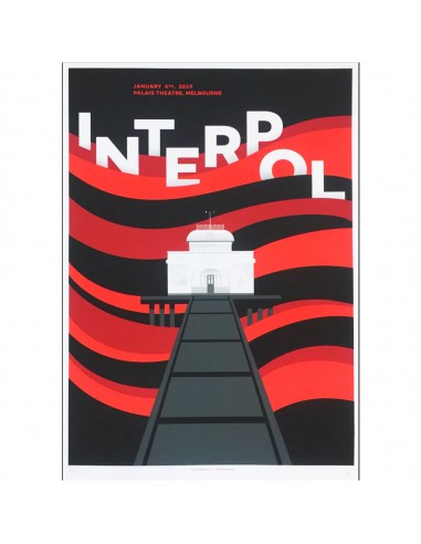 Interpol (Melbourne 2019) est présent 