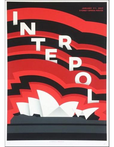 Interpol (Sydney 2019) est présent 