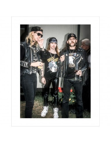 Lemmy (Motörhead), Duff McKagan & Axl Rose (Guns N' Roses), Donington 1988 sélection de produits