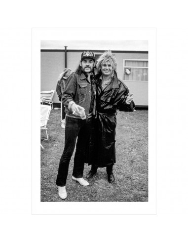 Lemmy (Motörhead) & Ozzy Osbourne, Donington 1986 les muscles