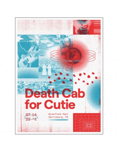 Death Cab for Cutie (Harrisburg 2022) de technologie