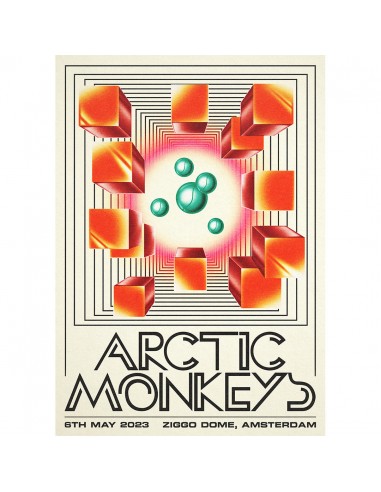 Arctic Monkeys (Amsterdam 2023) night 2 s'inspire de l'anatomie humaine