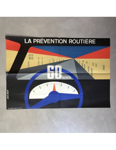 Affiche Prévention routière - Compteur limitation vitesse vente chaude votre 