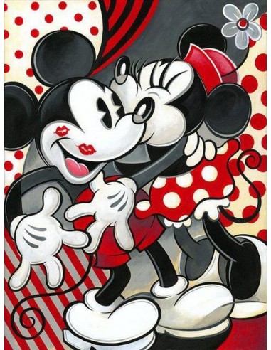 Broderie Diamant  Mickey et Minnie Couleur Rouge Amour sélection de produits