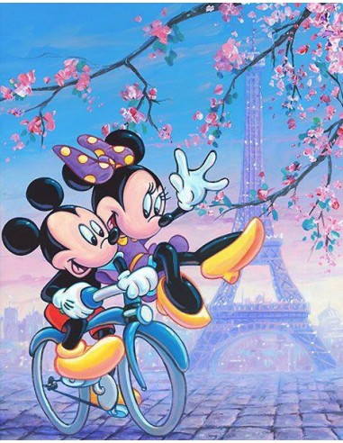 Broderie Diamant  Mickey et Minnie à Paris en ligne des produits 