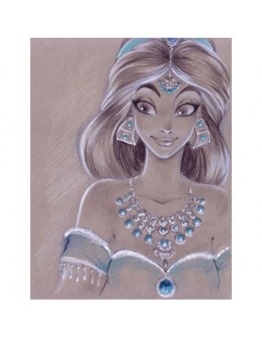 Broderie Diamant  Princesse Jasmine et ses Bijoux offre 