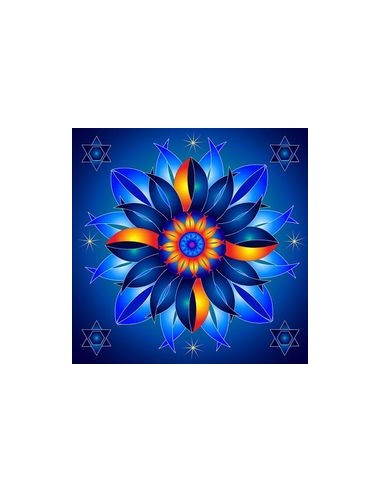 Broderie Diamant  Mandala Solaire ou a consommer sur place